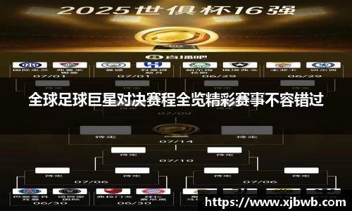 全球足球巨星对决赛程全览精彩赛事不容错过